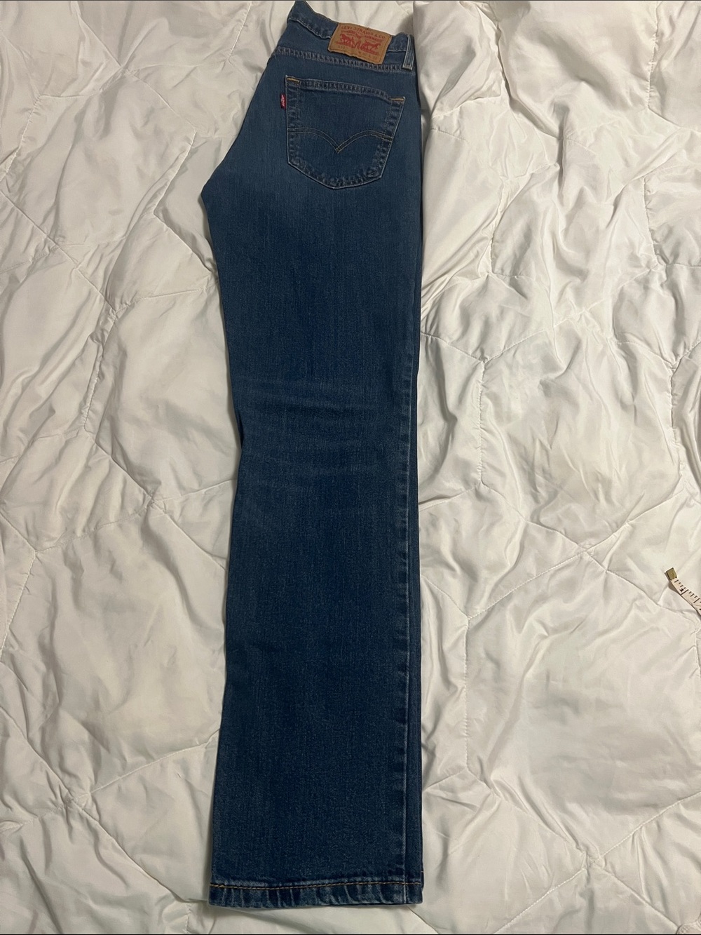 Levi's Men’s Deep Indigo Straight Leg Jeans